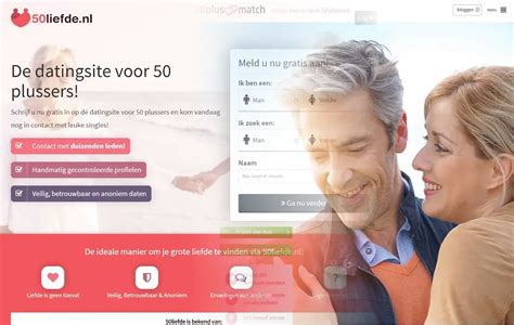 vrouwen 50 plus daten|Beste 50 Plus Datingsites in Nederland (December 2024)